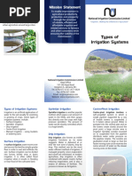 Types of Irrigation Systems