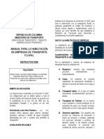 Manual Habilitacion Empresas de Transporte Fluvial