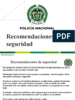 Recoendaciones de Seguridad