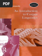 An Introduction To Corpus Linguistics