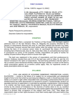 Petitioners Vs VS: First Division