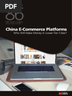 China E-Commerce Platforms: Who Will Make Money in Lower-Tier Cities?