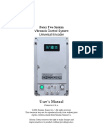 User's Manual: Vibroseis Control System Universal Encoder