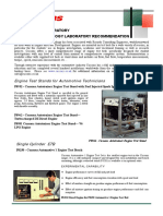 Engine Test Stands For Automotive Technicians