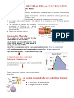 MECANISMO GENERAL y MOLECULAR DE LA CONTRACCIÓN