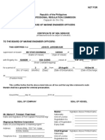 PRC Meo Form 5 / A Documentary Requirement For The STO and PRC