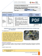 SEMANA 09 Designamos Tareas y Responsabilidades