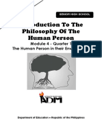 Introduction To The Philosophy of The Human Person