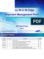 Galaxy S6 Important Management Point - Rev51