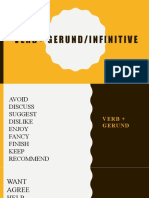 Verb Gerund or Infinitive Fun Activities Games 125188