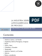 La Industria Siderúrgica Latinoamericana y Sus Rutas de Proceso