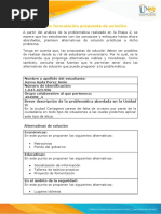 Formato Formulación Propuesta de Solución - Etapa 3 - Ejecución Propositiva