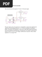 Power Supply For 8051 Microcontroller