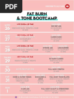 Fat Burn & Tone Bootcamp: Weights Vs Cardio Click Here