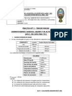 Practica 8 Cromatografia Gaseosa, Liquida y Capa Fina