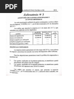 Laboratoria No. 3 Gastos Anticipados y Activos Diferidos