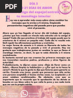 Reto 21 Días de Amor Dia 3