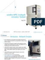 Octobox Mpe (Multipath Emulator) Testbed