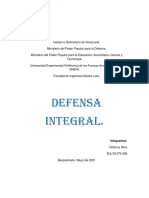 Defensa Integral de La Nación