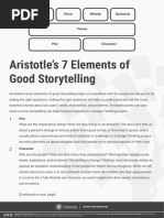 Aristotles 7 Elements of Good Storytelling