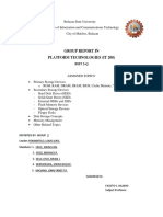 Conventional Storage Platforms (Handouts - Group 3)