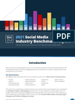 2021 Rival IQ Social Media Benchmark Report