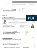 EC - A2 - Tests - Language Test 7B