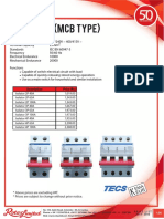 ISOLATORS (MCB Type) : Description Price (RS.)