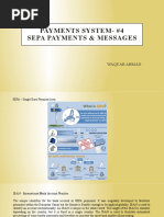 Payments System - SEPA Payments - Messages