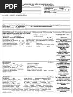 Formulario AIEPI de 2 Meses A 5 Años