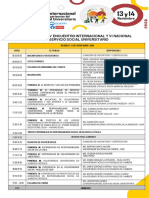 Programa IV Encuentro Internacional SSU 2020-OK