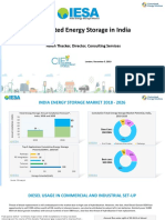 Distributed Energy Storage in India