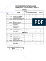 New B-Pharm Syllabus