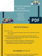 Status Dan Peran Dalam Interaksi Sosial