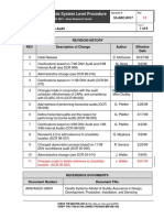 Centerwide System Level Procedure: ISO 9001 - Ames Research Center