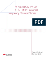 Keysight 53210A/53220A/ 53230A 350 MHZ Universal Frequency Counter/Timer