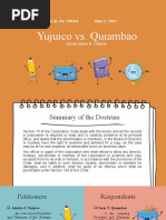 Yujuico Vs Quiambao