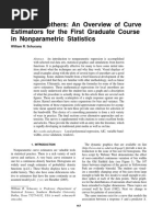 Kernel Smoothers: An Overview of Curve Estimators For The First Graduate Course in Nonparametric Statistics