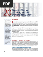 Ch20 - Quantity Theory of Money