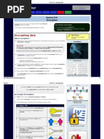 The ICT Lounge: Encrypting Data