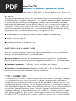 Biochemistry Gallstones Case File