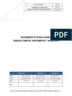 PTS 001 Procedimiento de Trabajo Seguro en Cubiertas Revestimientos y Hojalateria