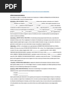 Constitución de Sociedad Anónima Por Acto Único de Sus Socios Fundadores