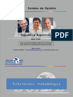 Sondeo de Opinion Abril 2021