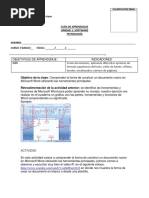 Guía 2 de Tecnología 6°