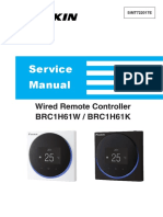 Service Manual: Wired Remote Controller BRC1H61W / BRC1H61K