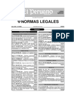 D.S. #029-2007-RE Convenio 127 OIT Peso Max Transport Por Trabajador