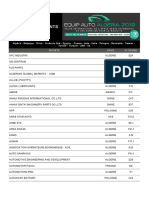 Liste Des Exposants Au 06-03-2019