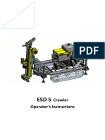 ESD 5 Crawler - Operator's Instructions