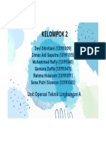 Kelompok 2 - Unit Operasi A